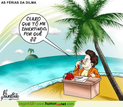As férias de Dilma