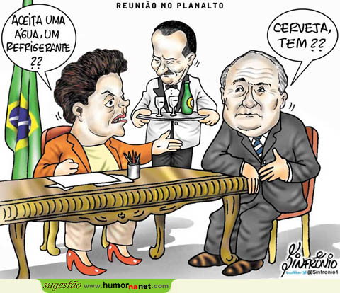 Dilma reune-se com Blatter