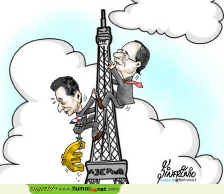 Hollande vence Sarkozy