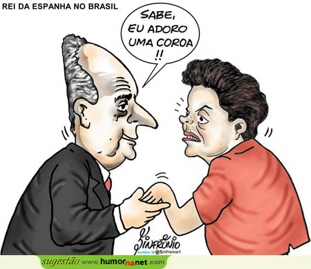 Rei Juan Carlos visita Brasil