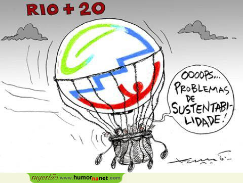 RIO+20 com problemas de sustentabilidade