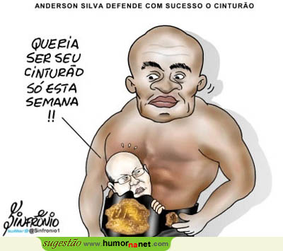 Anderson Silva defende cinturão