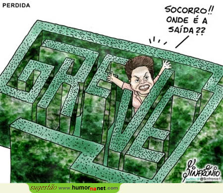Dilma sente-se... Perdida!