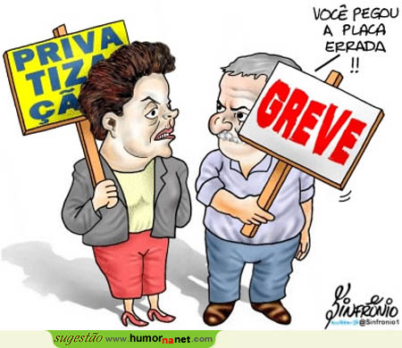 Dilma e Lula com placas trocadas?