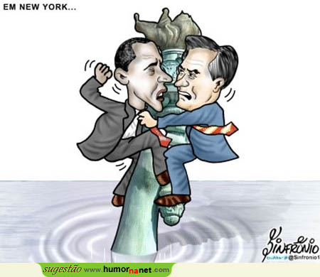 Obama e Romney