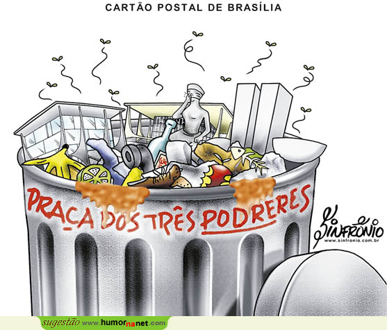 O cartão de Brasília
