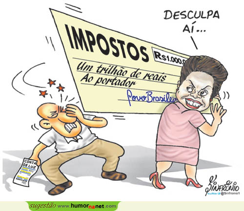 Dilma anuncia mais impostos