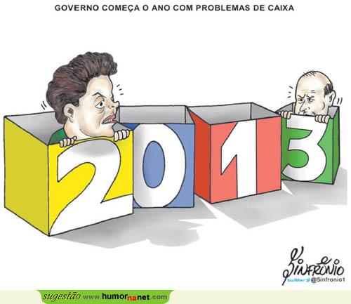 Dilma com problemas de caixa