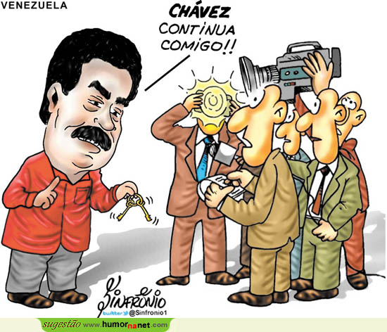 Maduro continua com Chávez
