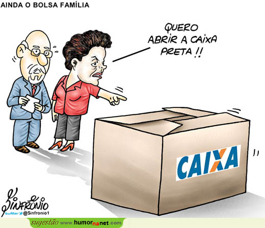 Dilma quer saber o que está na Caixa