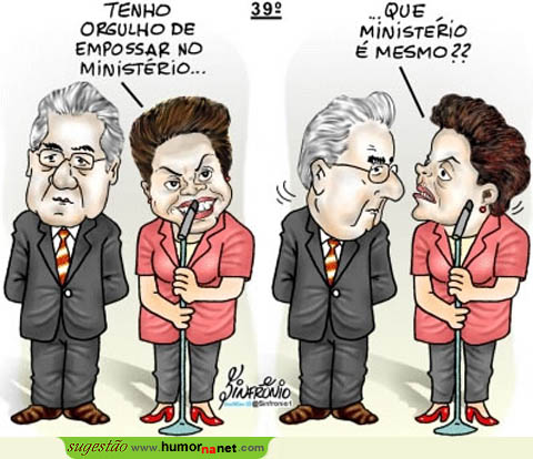 Dilma empossa Ministério da...