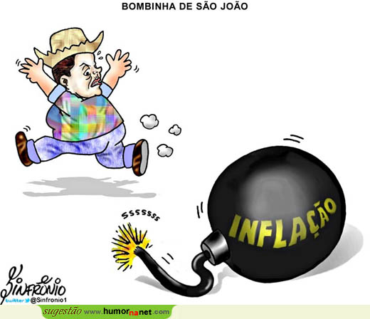 Brasil tem uma razóavel bombinha de São João