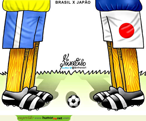 Brasil vence o Japão por 3-0