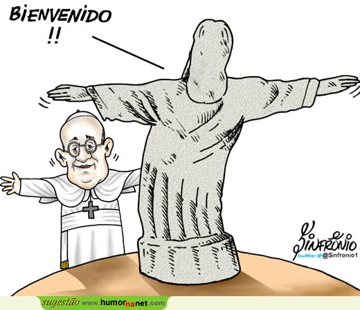 Dilma e a receção do Papa