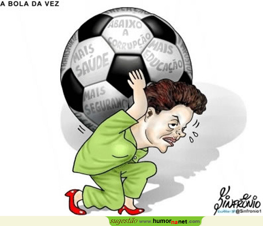 Dilma e a sua cruz