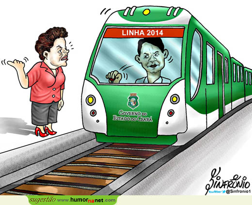 Dilma pede boleia