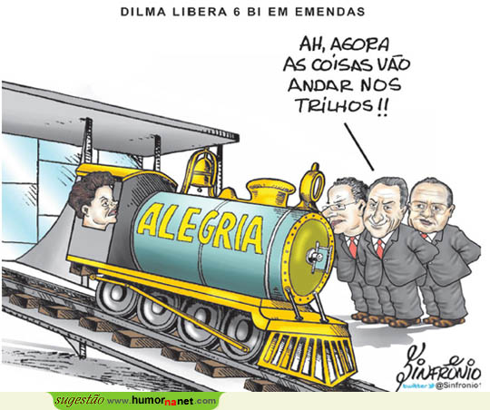 Dilma alarga os cordões (por momentos)