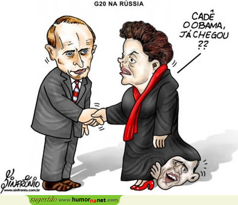Dilma encontra-se com Putin na Rússia