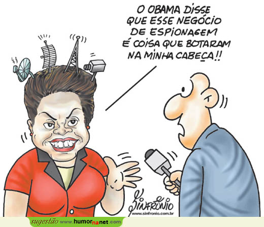Sobre Dilma espionada