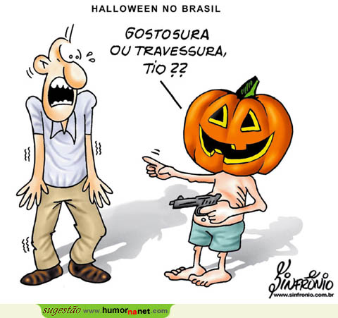 O Halloween no Brasil