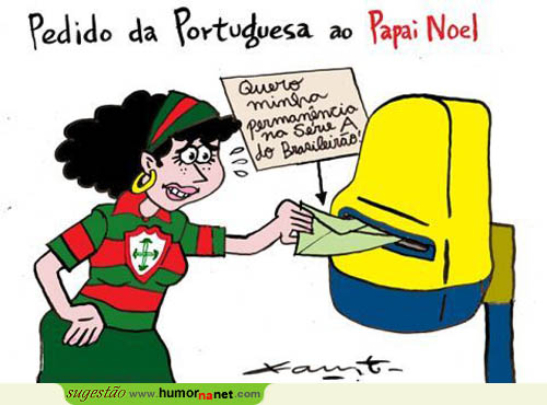 O que quer a Portuguesa para o Natal