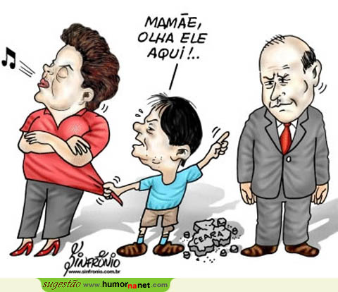 Dilma assobia ao receber pedido de Cid