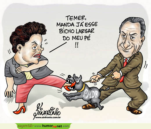 PMDB não larga Dilma