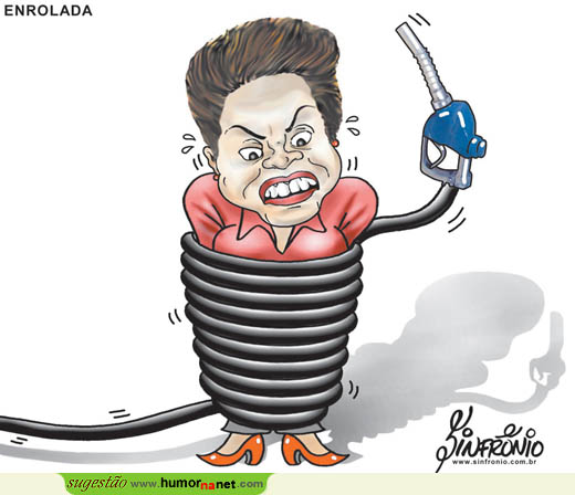 Dilma sente-se enrolada