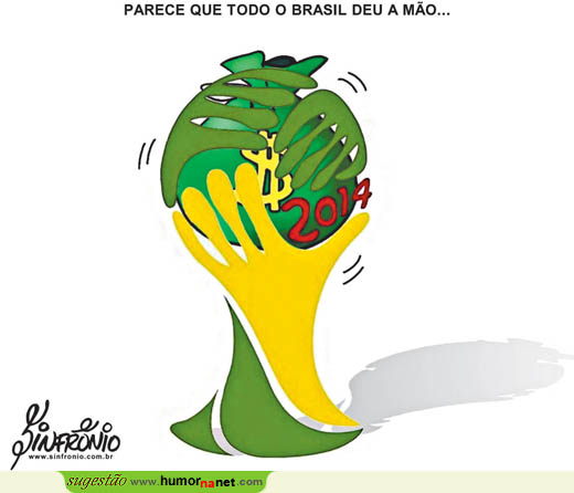 Todo o Brasil deu a mão e... não só...