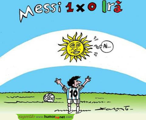 Messi ganhou ao Irão de Carlos Quiroz