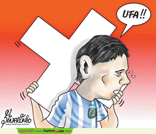 Argentina Ganha à Suíça por pouco