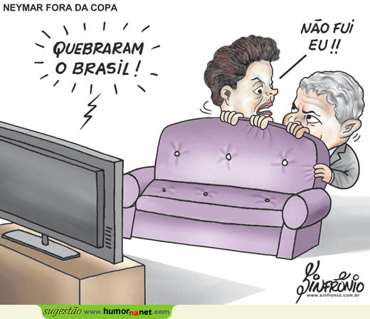 Brasil quebrado, Dilma descarta-se