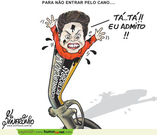Dilma admite corrupção na Petrobrás