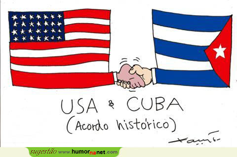EUA e Cuba fazem acordo histórico