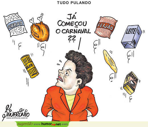 No Brasil já começou o Carnaval dos preços dos produtos