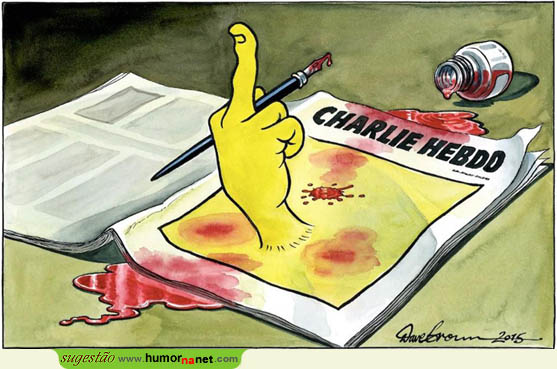 Um grande tributo ao Charlie Hebdo e ao que ele representa