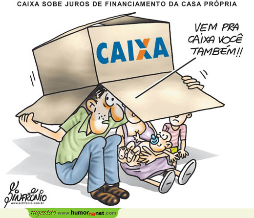Caixa Brasil sobe juros para compra de casa