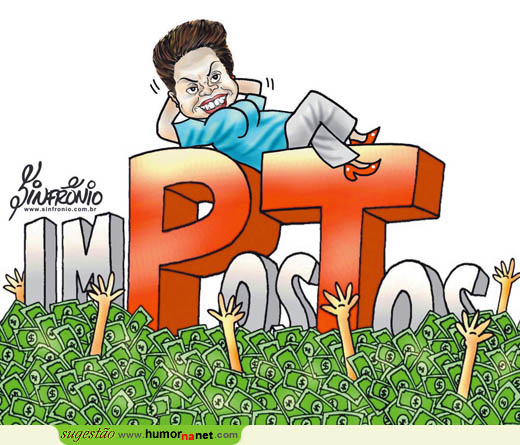 Dilma descansa em cima doutro PT