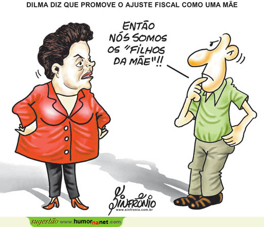 Dilma atua como uma mãe