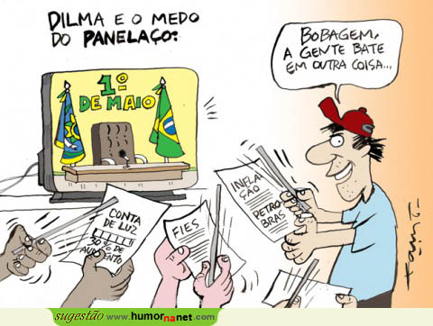 Dilma com medo de novo 