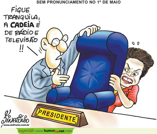 Dilma não se pronuncia no 1º de Maio