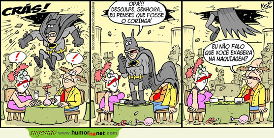 Batman confunde Edimunda com Joker