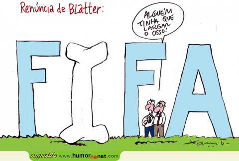 Blatter leva cartão vermelho