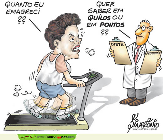 Dilma mais leve
