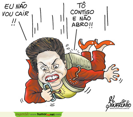 Dilma em queda livre