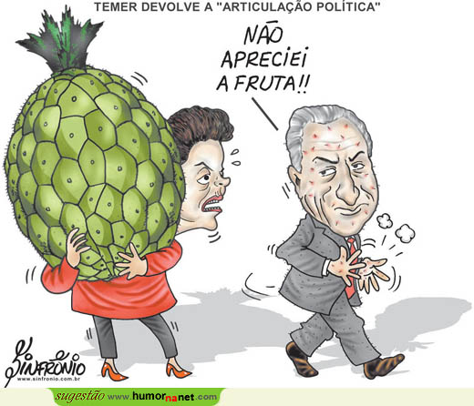 Temer deixa ananás para Dilma