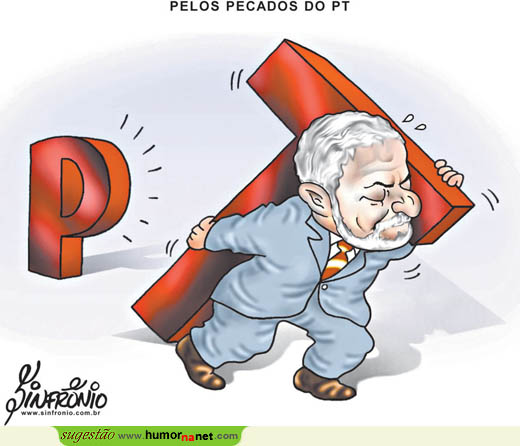 Lula carrega pelos pecados do PT...