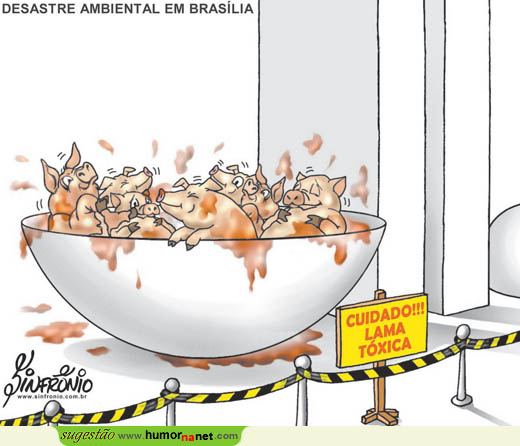 Brasília com desastre ambiental