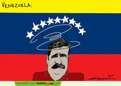 Maduro um pouco atordoado na Venezuela
