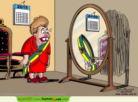 Faixa presidencial já não se vê com Dilma